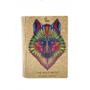 Фигурный пазл из дерева The wild wolf
