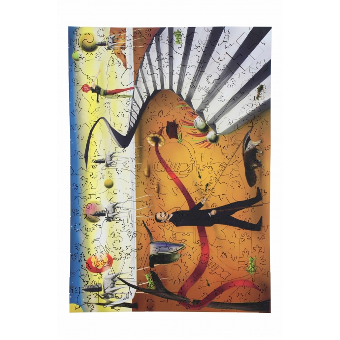 Деревянный пазл ART Dali